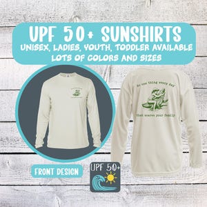 UPF 50+ Sun Protection Long Sleeve Shirt: Moisture Wicking Tee