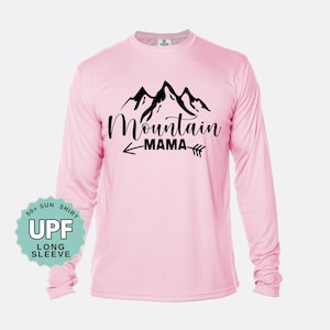 Mountain Mama Sunshirt: UPF 50+ Moisture Wicking Hiking Tee