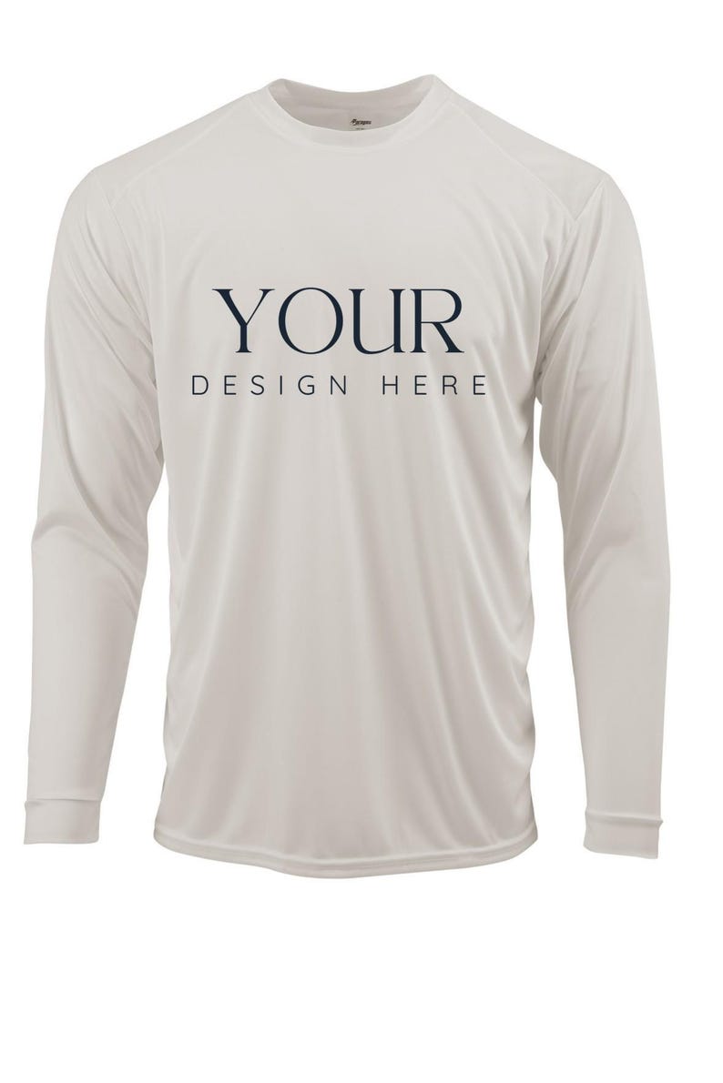 Custom UPF 50+ Moisture Wicking Long Sleeve Sun Shirt Fishing Shirt Boat Crew Shirt Matching Boating Shirt Coastal Trip Group Shirt SAND