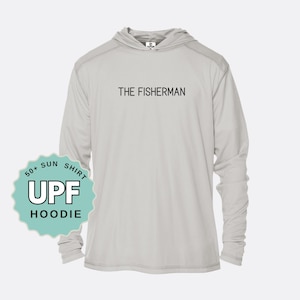 The Fisherman UPF 50+ Hoodie: Long Sleeve Sun Protection Fishing Shirt