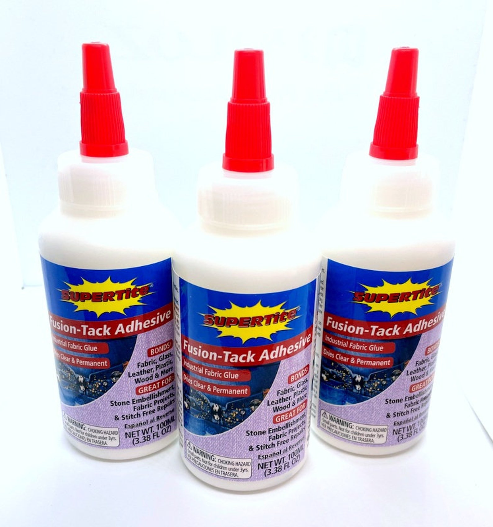 NEW SUPERTITE Fusiontack Adhesive Glue 3.38 Fl. OZ 100 Ml Etsy