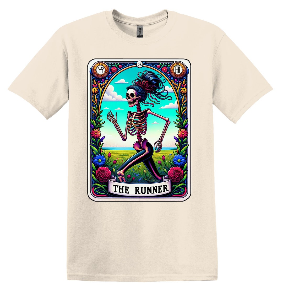The Runner Tarot Card Shirt Runner Shirt Funny Gift Graphic Tee Trendy