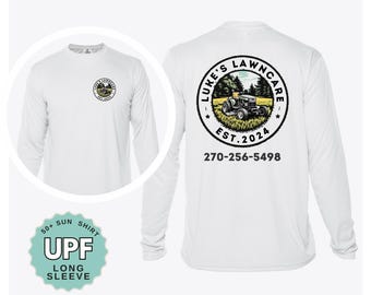 Custom Shirt UPF 50 personalized long sleeve sun shirt UV protection top lightweight custom name gear breathable sun protection shirt