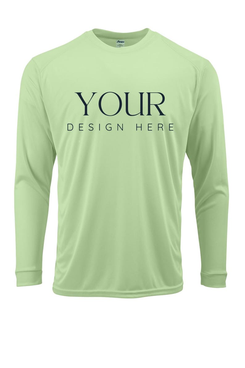 Custom UPF 50+ Moisture Wicking Long Sleeve Sun Shirt Fishing Shirt Boat Crew Shirt Matching Boating Shirt Coastal Trip Group Shirt LIMEADE
