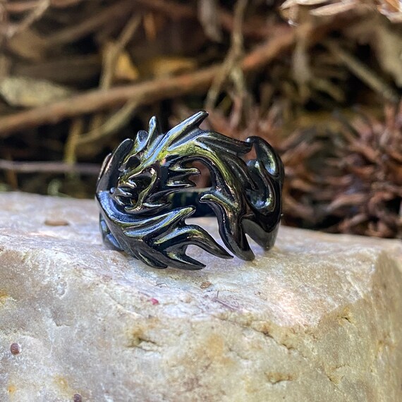 Dragon stainless deals steel ring
