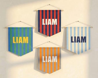 kids name Pennant, banner kids room, Nursery decor