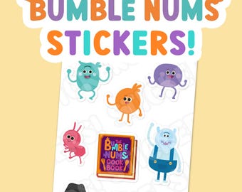 Bumble nums Sticker page
