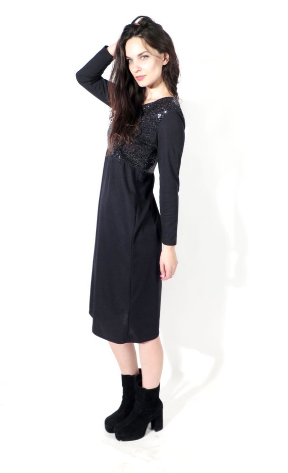 Calf Length Sheath Dress