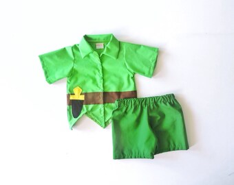 peter pan baby outfit