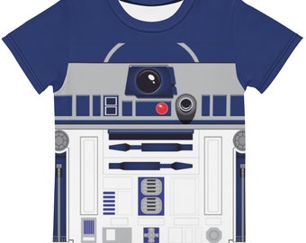 Kids R2D2 T-Shirt - star wars - Disney Birthday Costume - R2D2 Shirt - Star wars costume - Star Wars Resistance