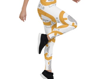 BB8 Leggings - BB-8 Costume - Running Costume - Star Wars