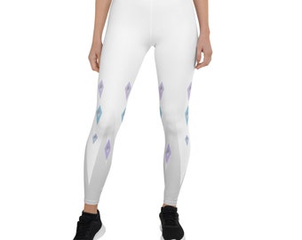 Frau Elsa Leggings - fünfter Geist Elsa Kostüm - Prinzessin Laufkostüm - Elsa Kostüm - Frozen 2 - Schneekönigin