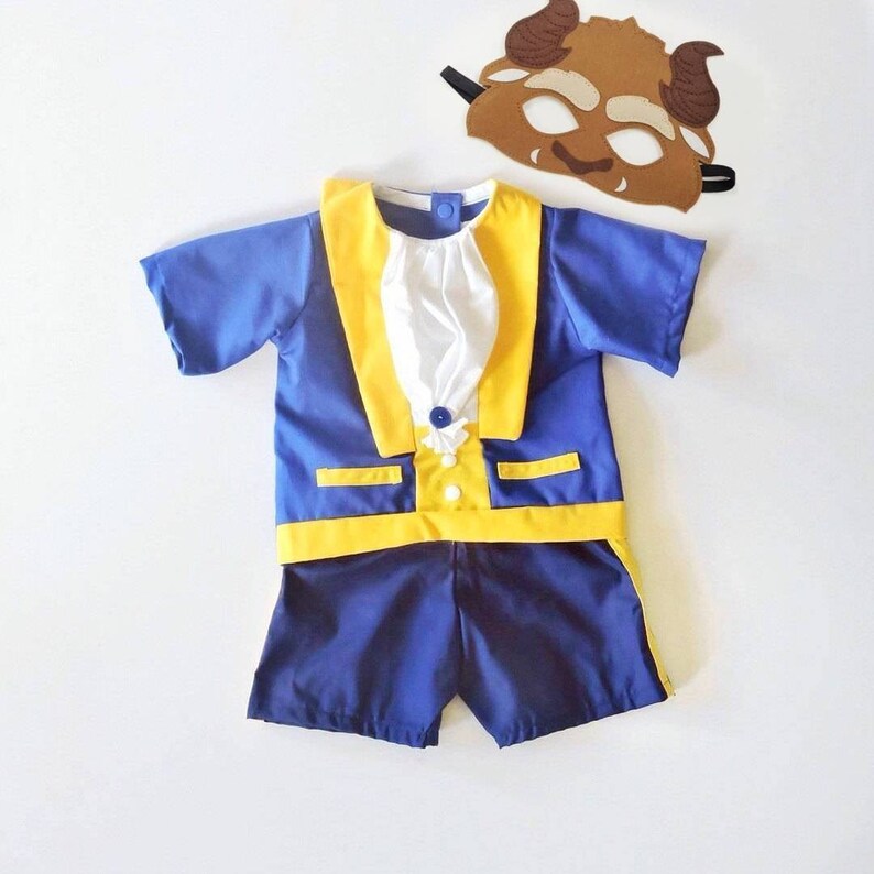The Beast Costume Beauty and the Beast Costume for Toddler Etsy UK