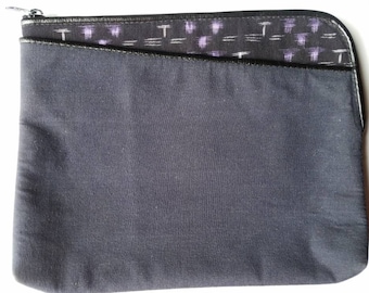 Vintage Japanese Kimono Fabric Clutch Handbag by Kowatari, Made in Japan