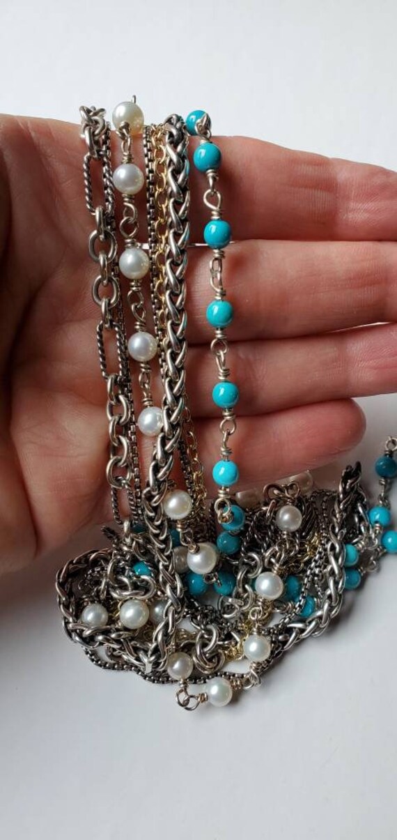 David Yurman Multi-strand 16 Necklace 
