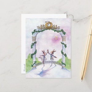 Cinderella Ballet Bunnies postcard set B (6 cards)