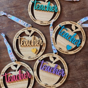 Teacher Christmas Ornament