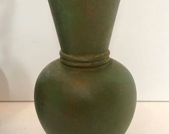 年末特価・希少☆イタリアーアルド・トゥーラ社／ヴィンテージデスク／ポストモダン Vintage OMC Otagiri MFG Company Heavy Metal Mini Vase Japan