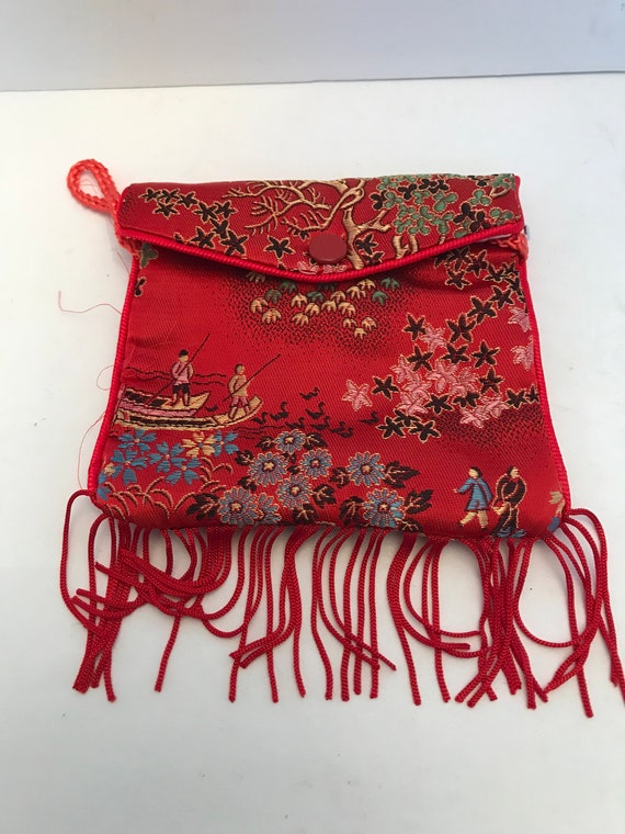 Vintage Japanese silk wallets style- 003