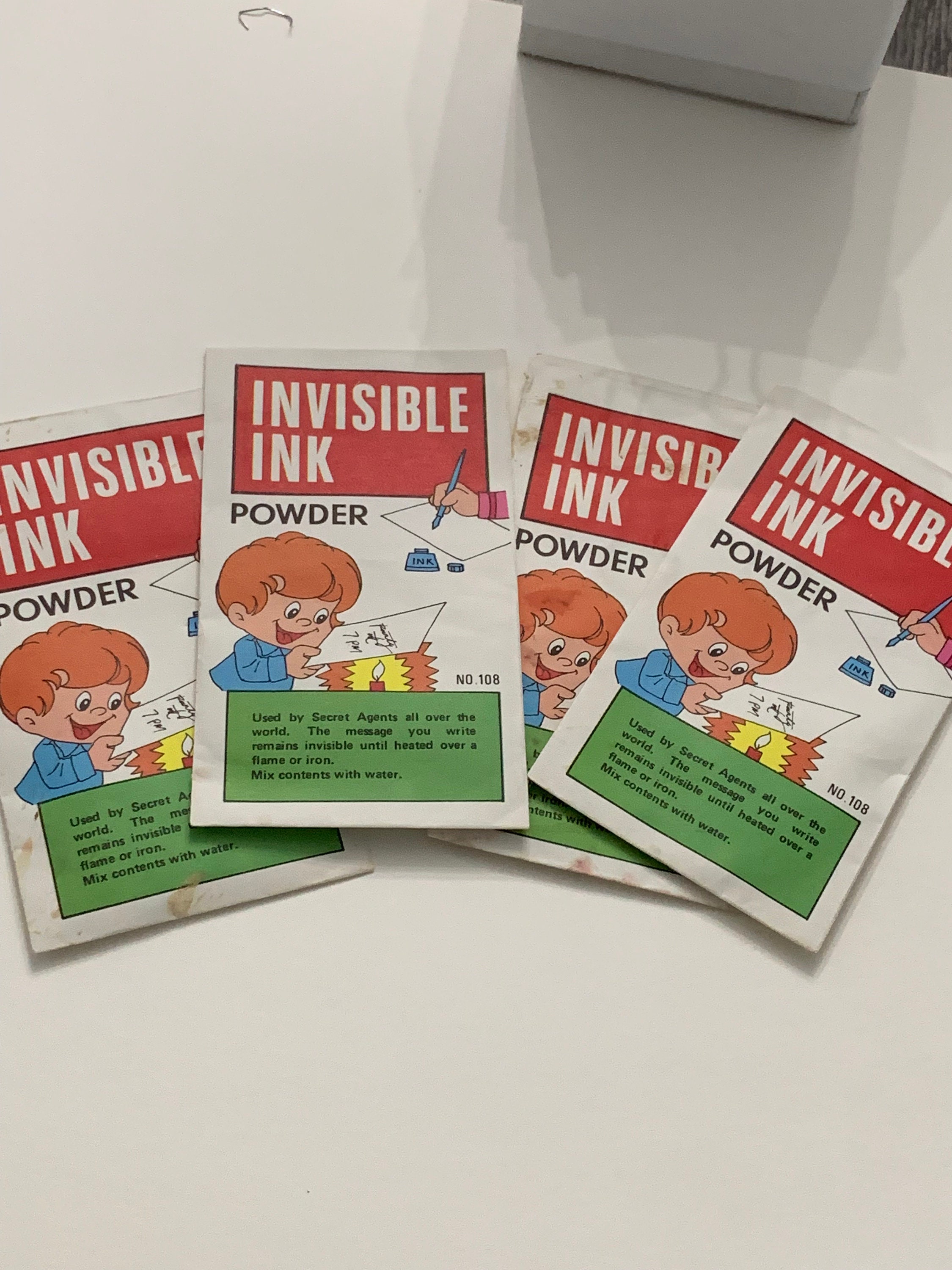 Invisible Ink - Etsy