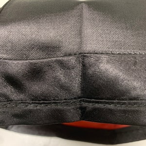 Vintage dime store traditional Japanese black hat with tassel. image 7