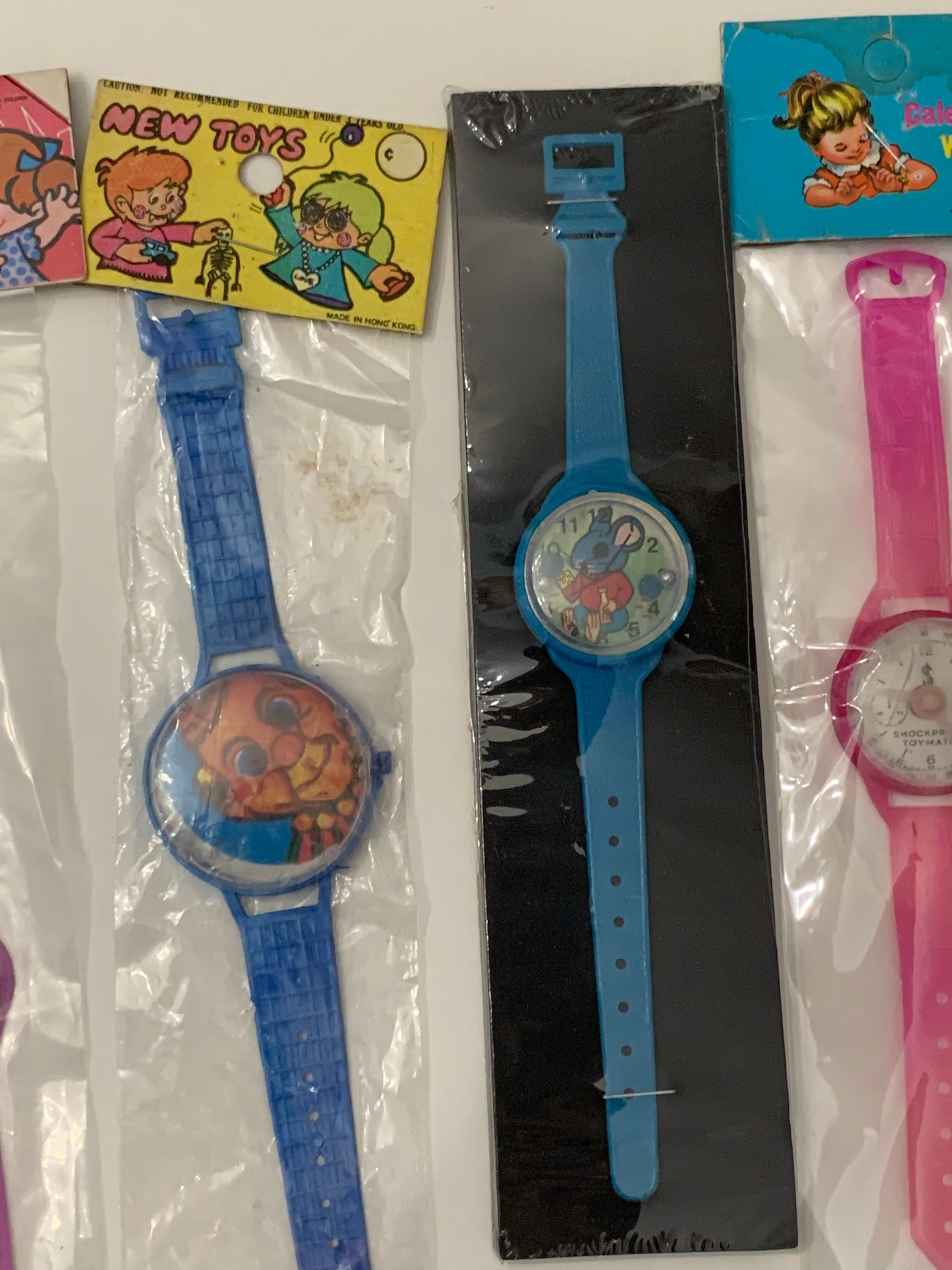 Vintage Dime Store Toy Watch Lot 7 Pcs. - Etsy