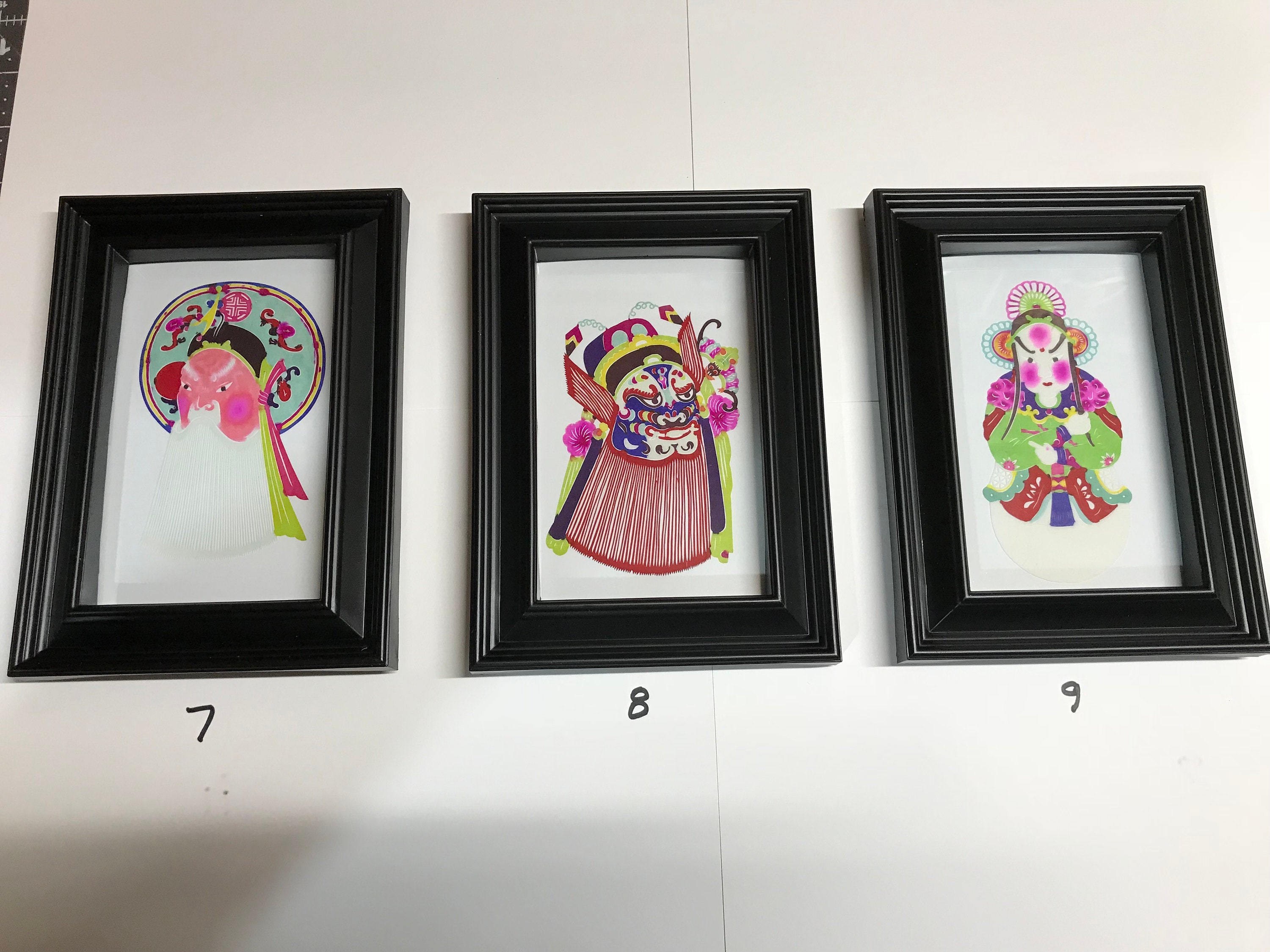 中国 伝統工芸品・剪纸 （ペーパーカット）額縁 中国 伝統工芸品 （中国 伝統工芸品・剪纸 （ペーパーカット