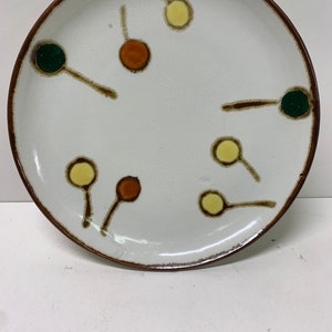 vintage dime store 7.5 inch lollipop pattern  plate/dish Japan
