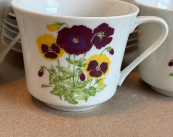 Vintage Dime Store Japanese Porcelain Tea/coffee Cup Set