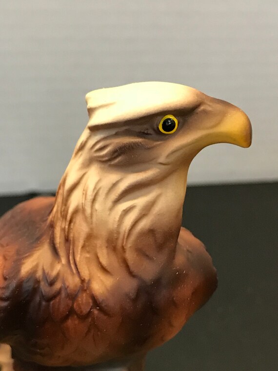 Vintage PATRIOTIC American Eagle Slip Mold Ceramic Statue Japan Nos Etsy