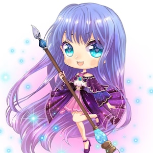 Disegni kawaii, Chibi, Disegno Digitale, fan art, Disegno Manga, anime, cartoni animati, commissioni