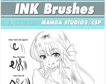 INK Brushes for Manga Studio 5/Clip Studio Paint