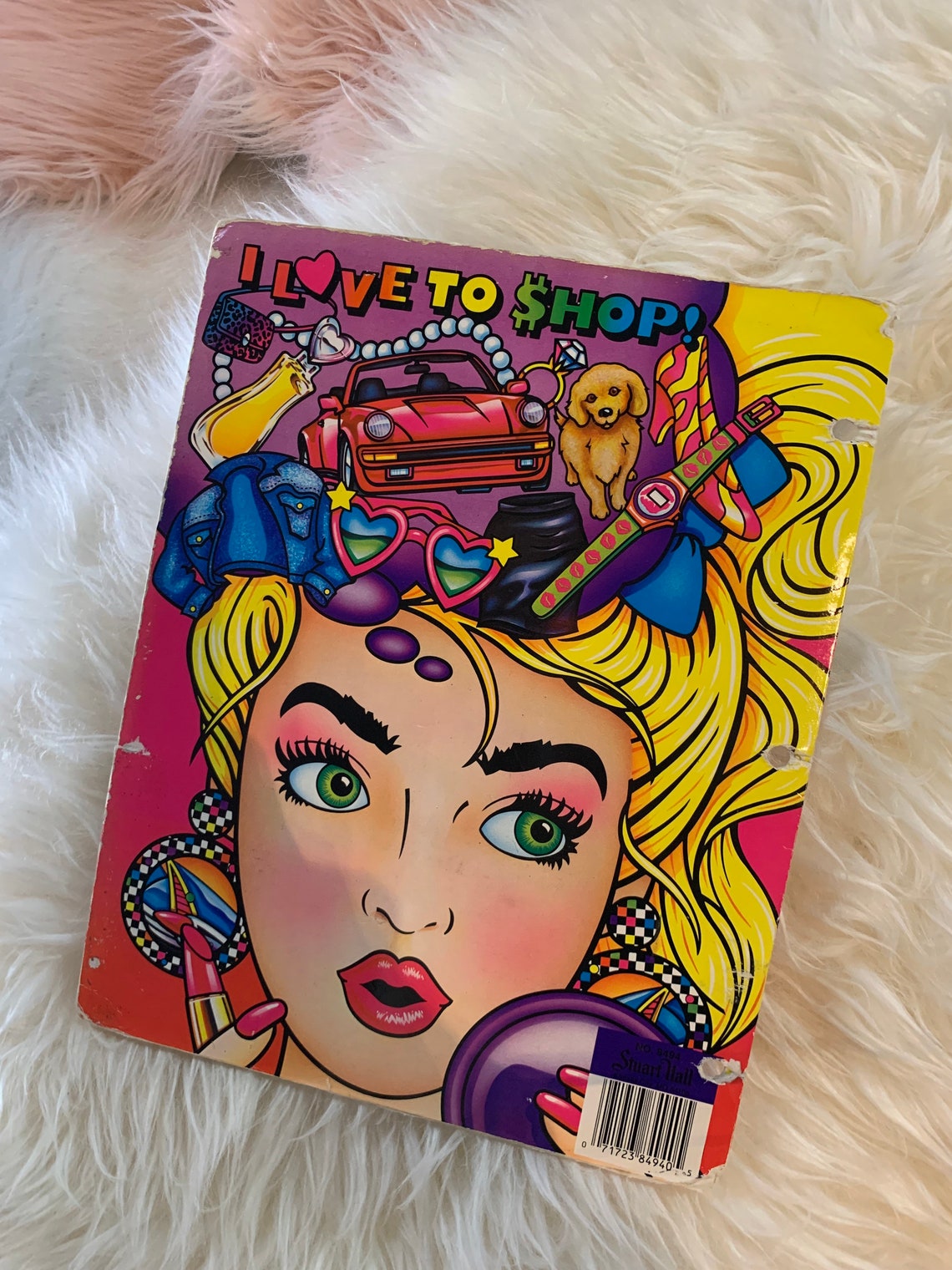 Vintage 1980s Lisa Frank Trends Girl Love Shop Malls Car Rare Etsy
