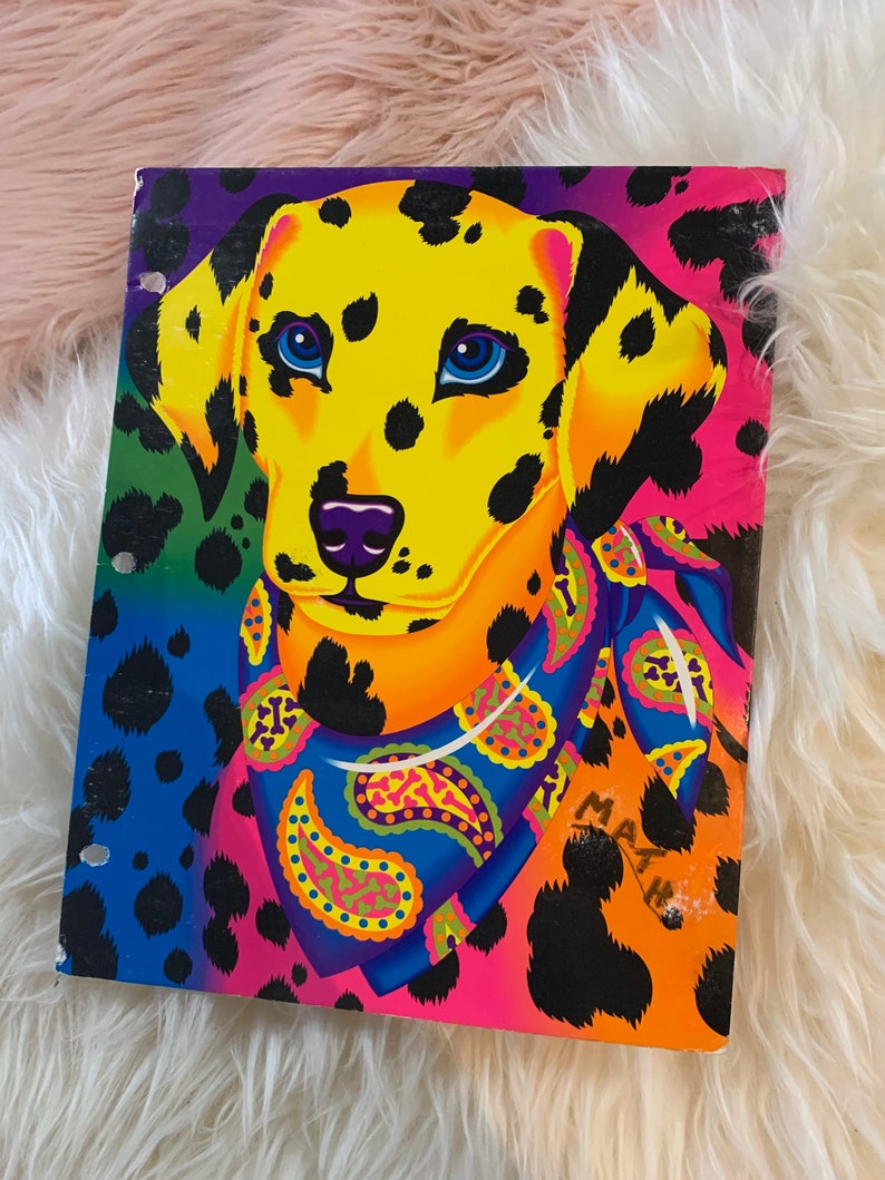 Vintage 1990s Lisa Frank Trends Rainbow Dalmatian Dog Spots | Etsy