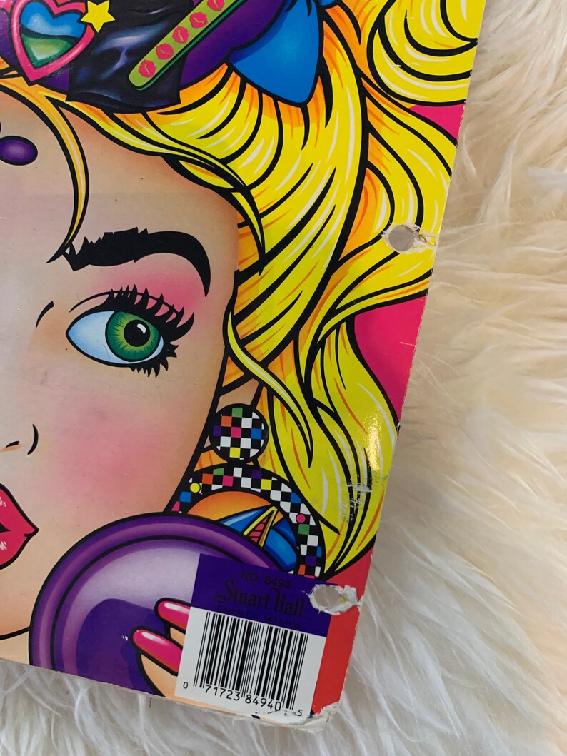 Vintage 1980s Lisa Frank Trends Girl Love Shop Malls Car Rare Etsy