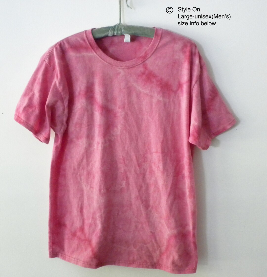 pink-tie-dye-shirt-acid-wash-t-shirt-pale-pink-white-etsy-uk