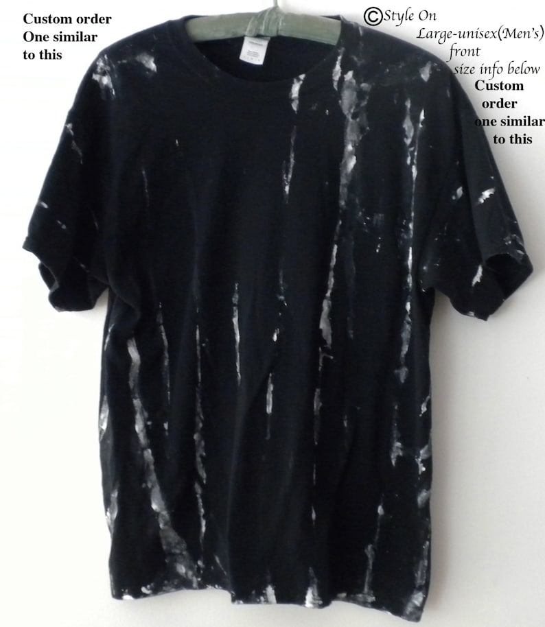 black white tee shirt