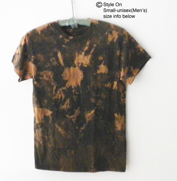 polera tie dye negra