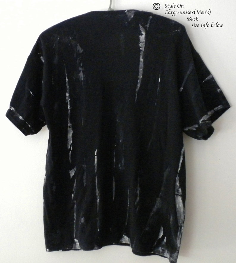 black white tee shirt