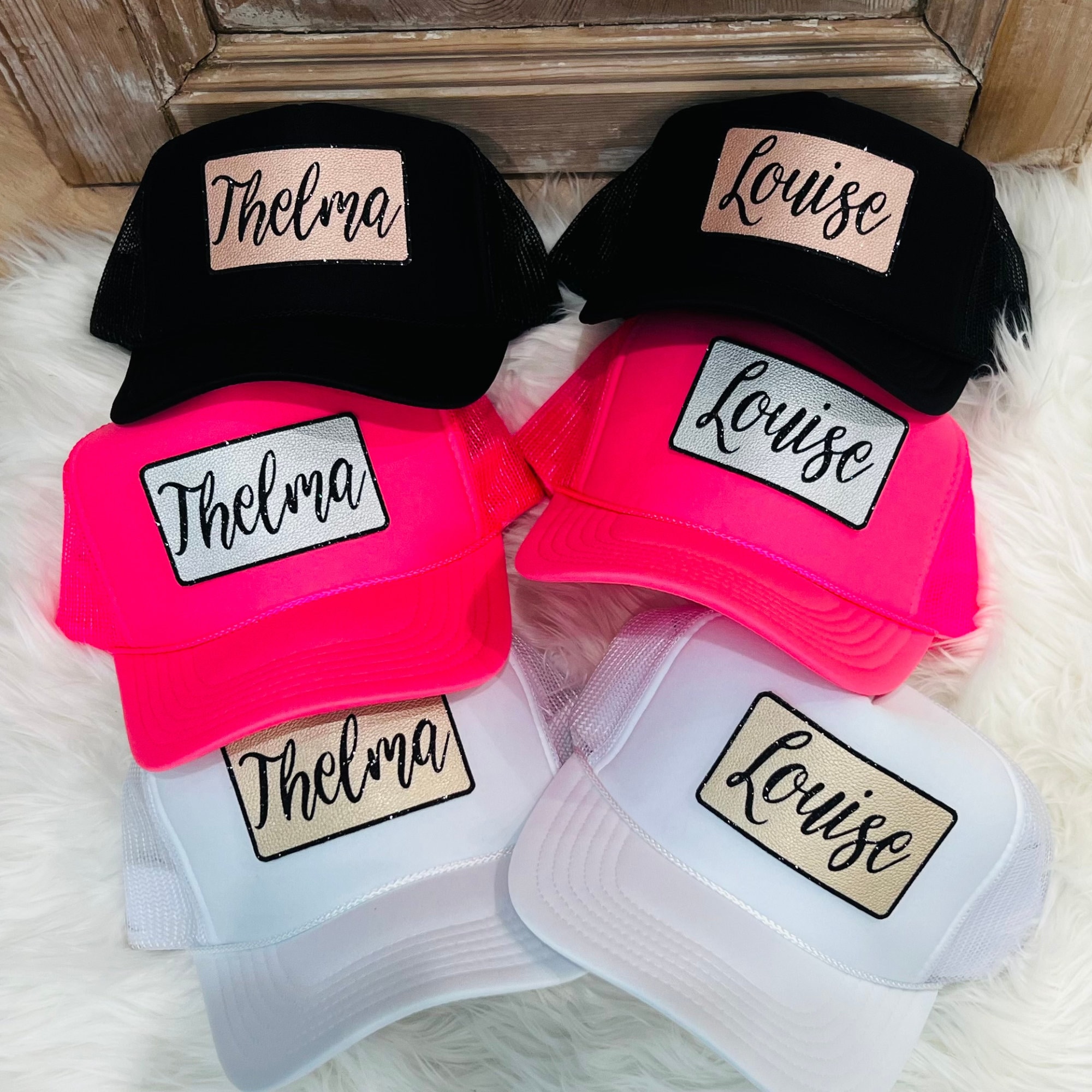 Every Thelma needs a Louise hats Thelma and Louise Hats - Etsy main image 2