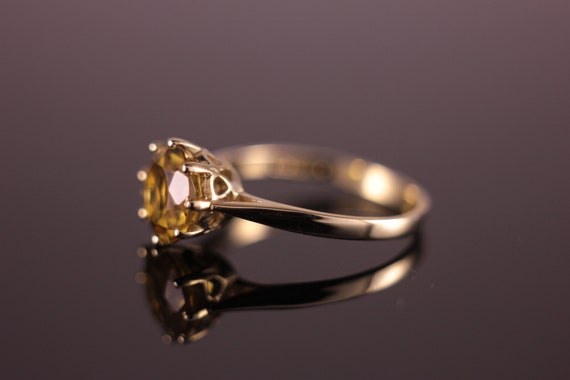 Golden Yellow Heliodor Beryl ring 1.74ct - image 5