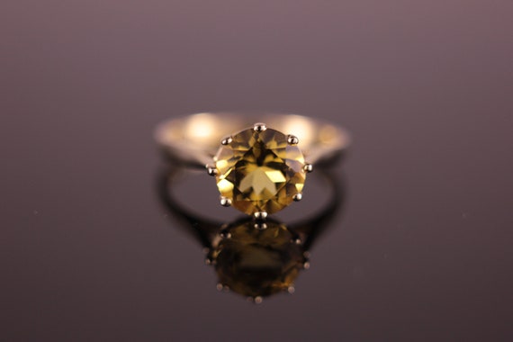 Golden Yellow Heliodor Beryl ring 1.74ct - image 2