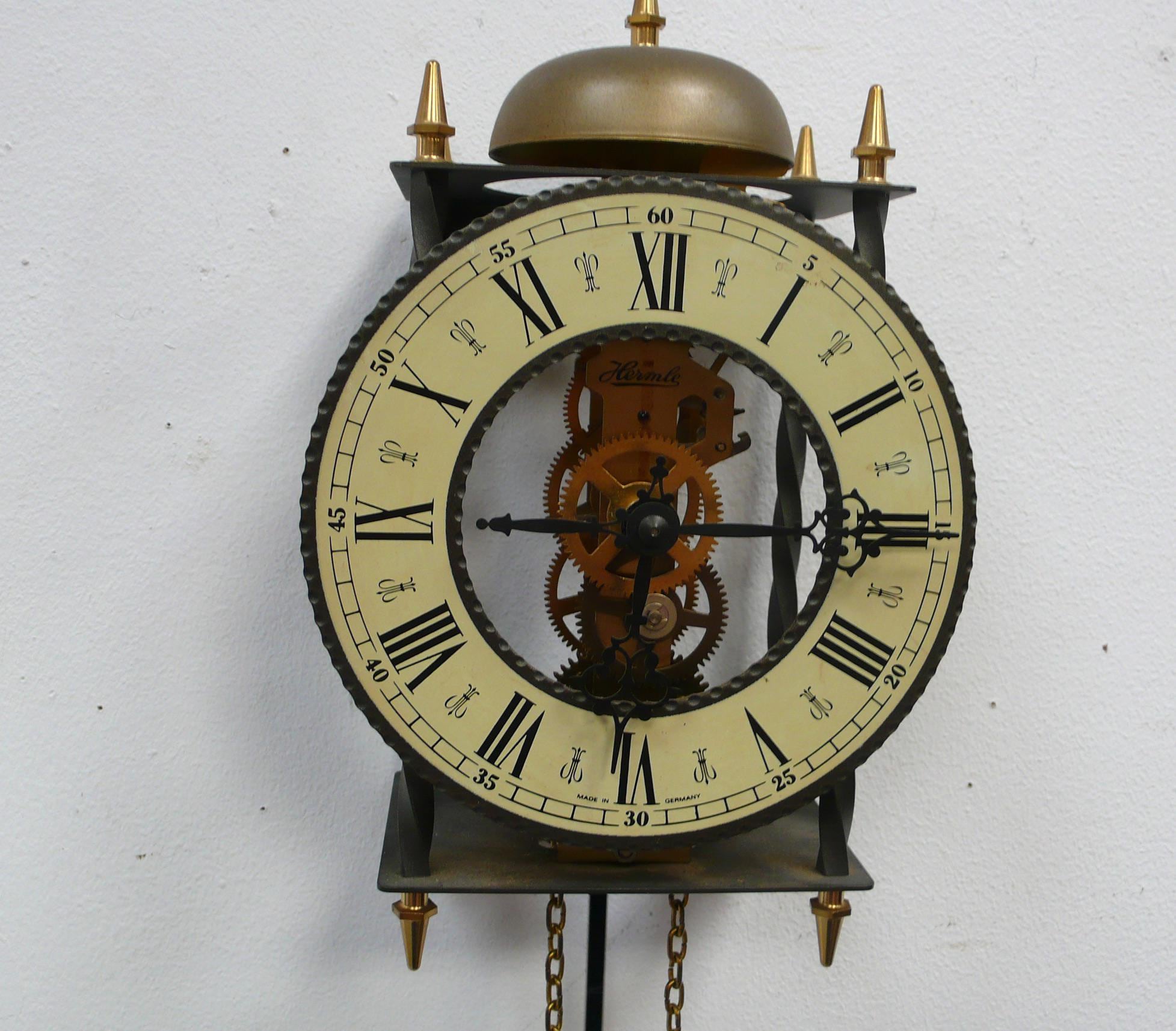 Antique pendulum mechanical clocks