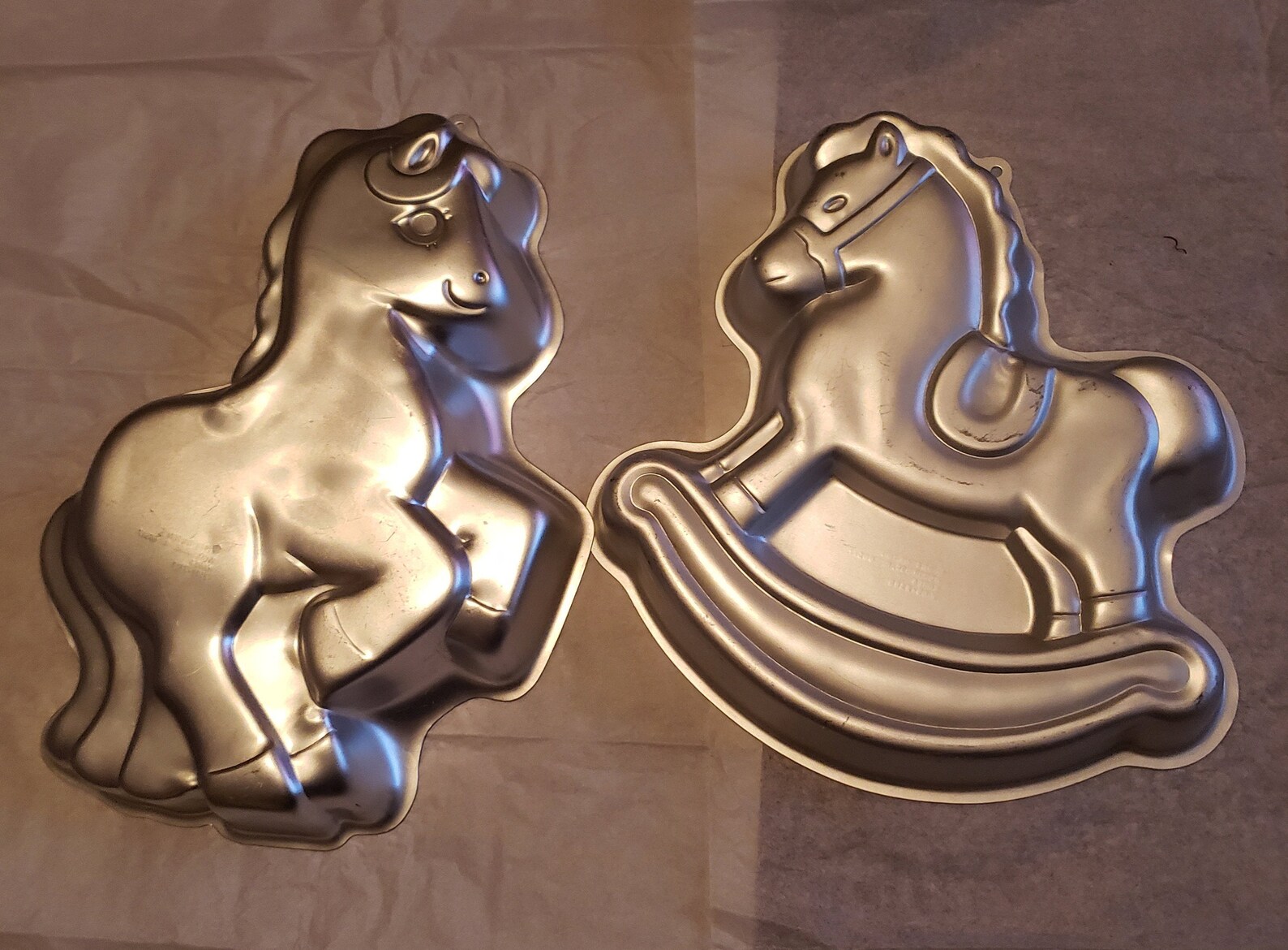 Vintage Wilton Horse Shaped Baking Pans Etsy