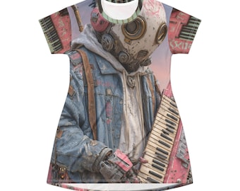 Masked Musician T-Shirt Dress