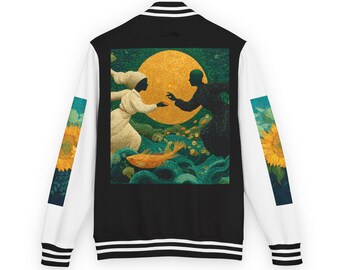 Cosmic Union Letterman: Unisex Heavyweight Jacket