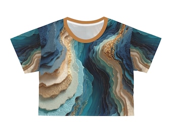 Crystal Canopy Crop Top