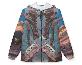Retro Vibe Windbreaker Jacket