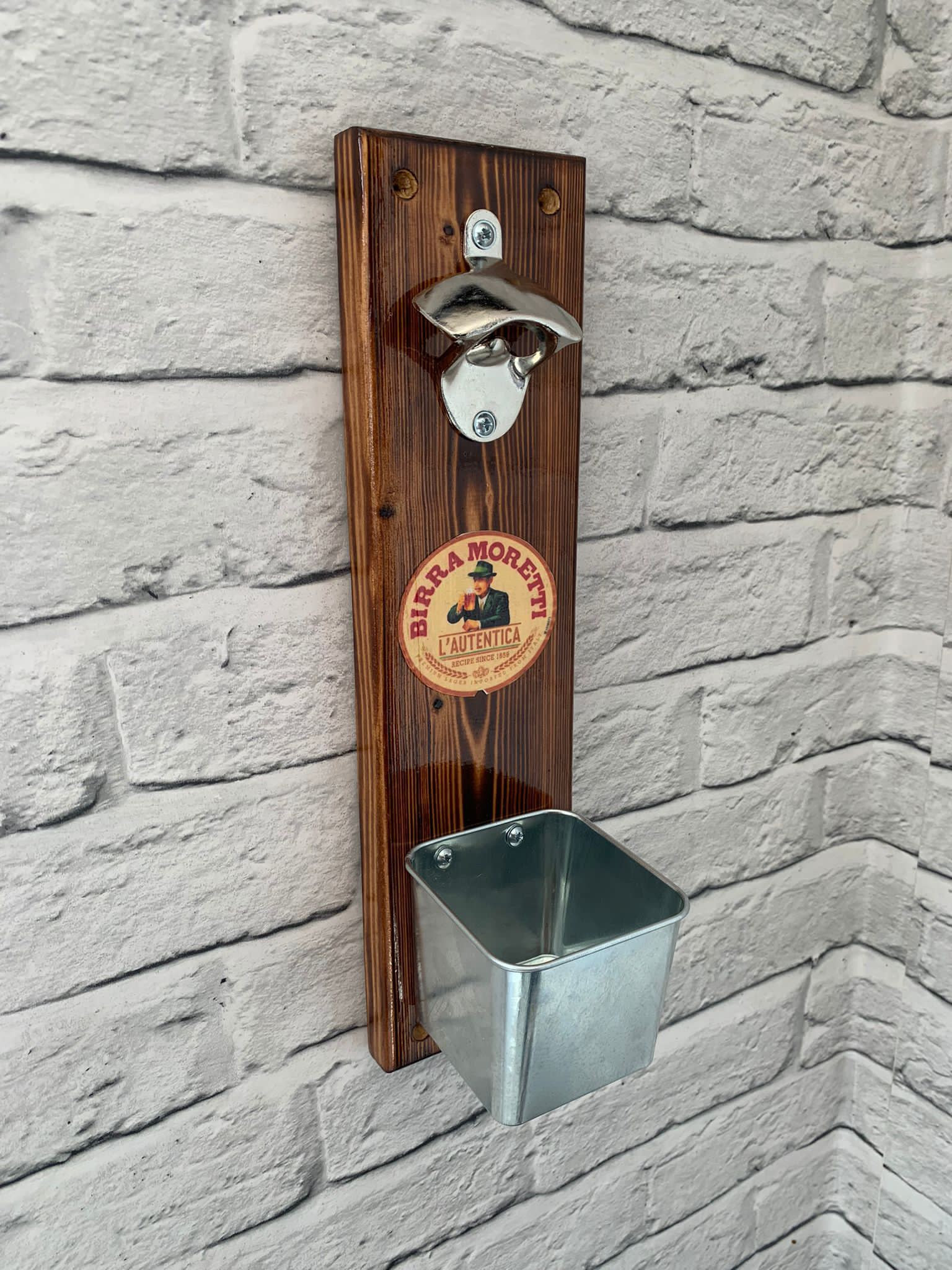 Palm Tree Beer Bottle Opener - Custom Wood Design