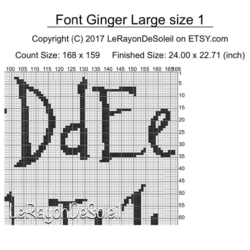 Cross stitch alphabet font Nightmare before christmas style | Etsy
